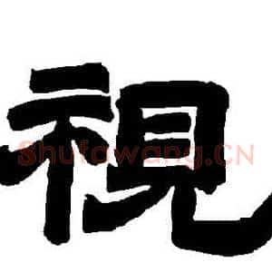 視