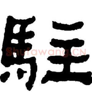 驻