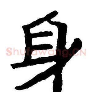 身