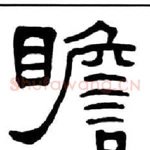 瞻