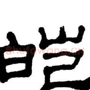 皑
