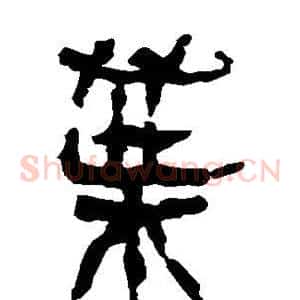 叶