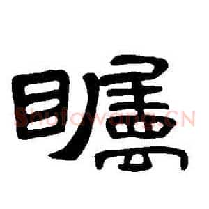 矚