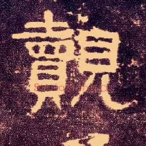 觌