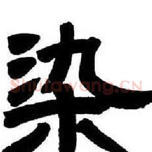 染