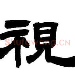 視