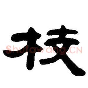 枝