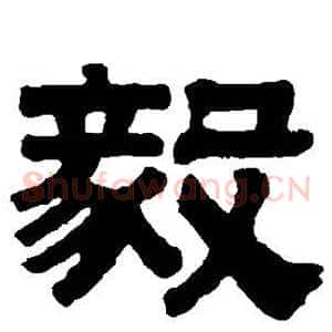毅