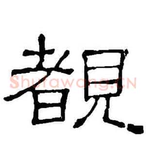 睹