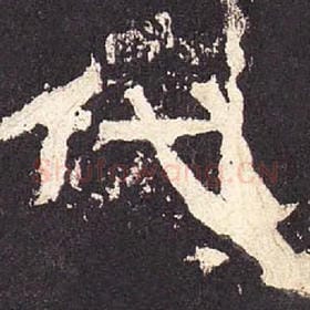 东汉 毛笔隶书『代』单字帖图片，摘自：张迁碑