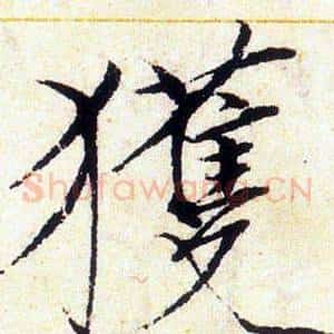 獲