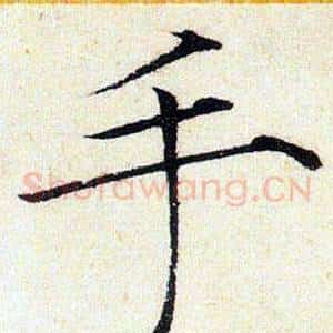 手