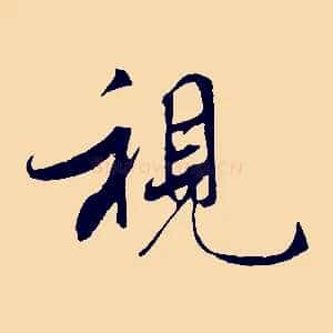 視