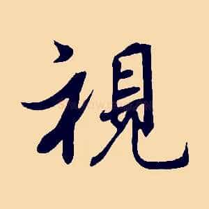 視