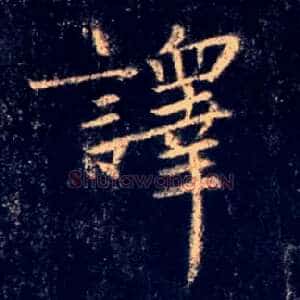 译