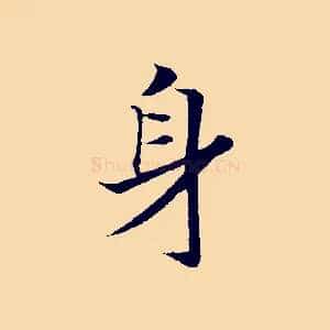 身