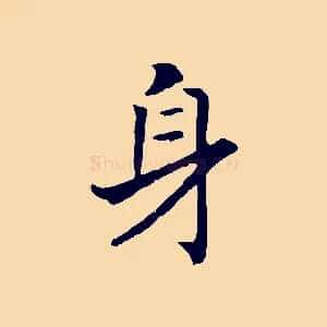 身