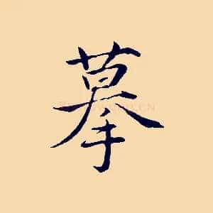 摹
