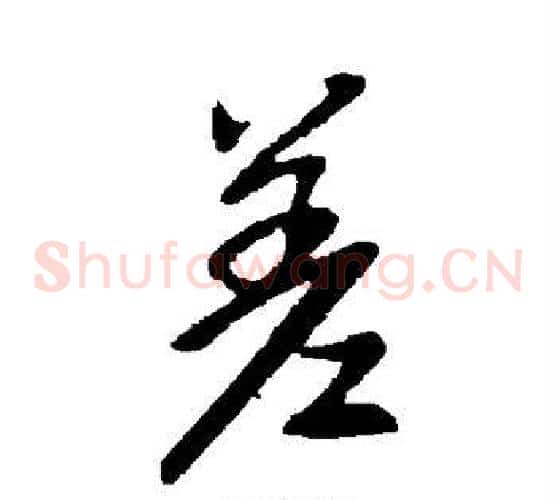 差
