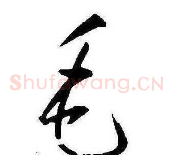毛