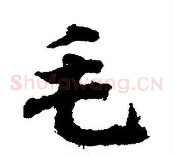 毛