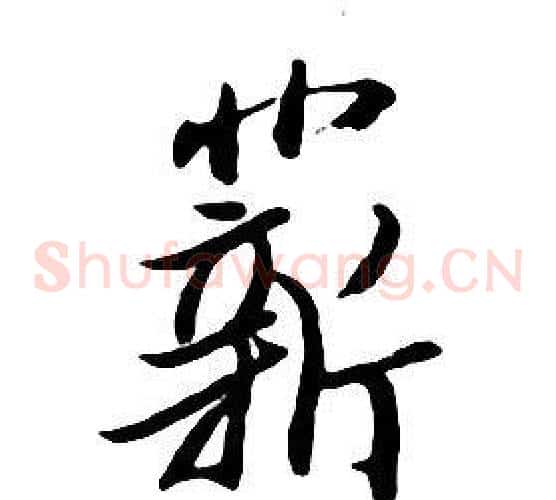 薪