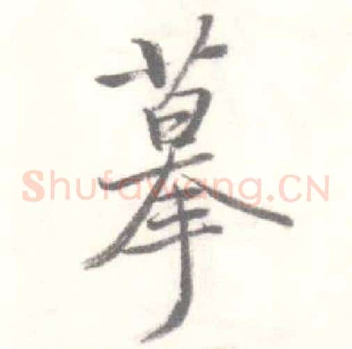 摹