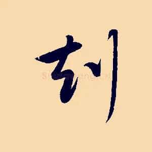 刻
