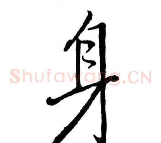 身