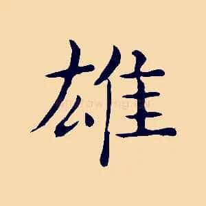 雄