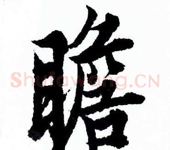 瞻