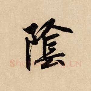 阴