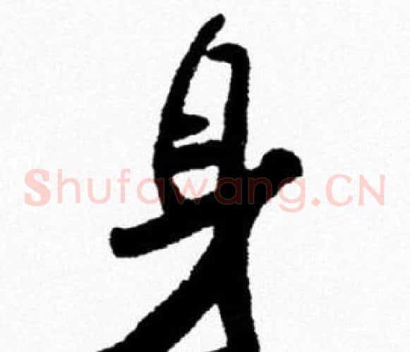 身