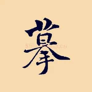 摹