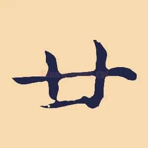 廿