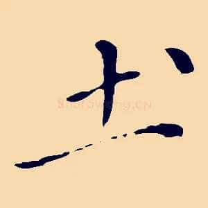 土