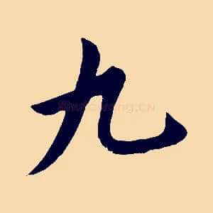九