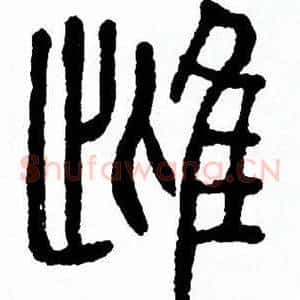雌