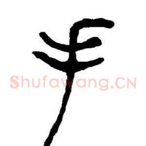 手