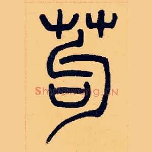 茍