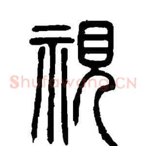 视