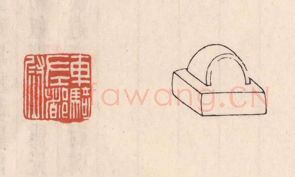 清 吴云藏并辑 篆刻印章作品《车骑左都尉》