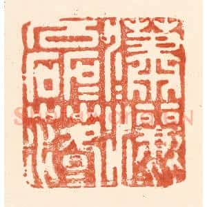 清代 王俊辑 印谱《潇潇洒洒 磊磊落落》篆刻印章作品图片欣赏