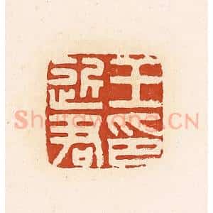 清代 高庆龄、高嘉钰辑 印谱《王近君印》篆刻印章作品图片欣赏
