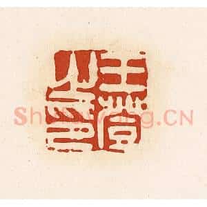 清代 高庆龄、高嘉钰辑 印谱《王登之印》篆刻印章作品图片欣赏