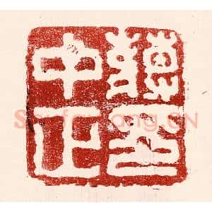 民国 王王孙篆 印谱《蒋中正印》篆刻印章作品图片欣赏