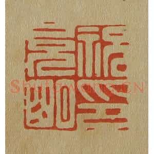 清代 斋藤谦编纂 印谱《祝允明印》篆刻印章作品图片欣赏