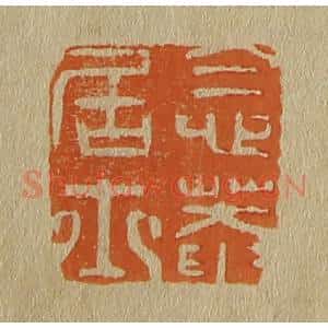 清代 斋藤谦编纂 印谱《念庵居士》篆刻印章作品图片欣赏