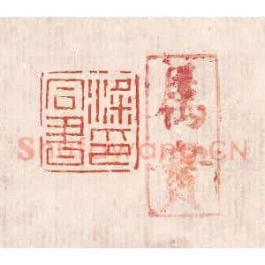 清代 奚冈篆 印谱《梁同书印》篆刻印章作品图片欣赏