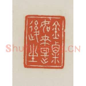 民国 王禔辑并刻 印谱《金粟如来时后生》篆刻印章作品图片欣赏